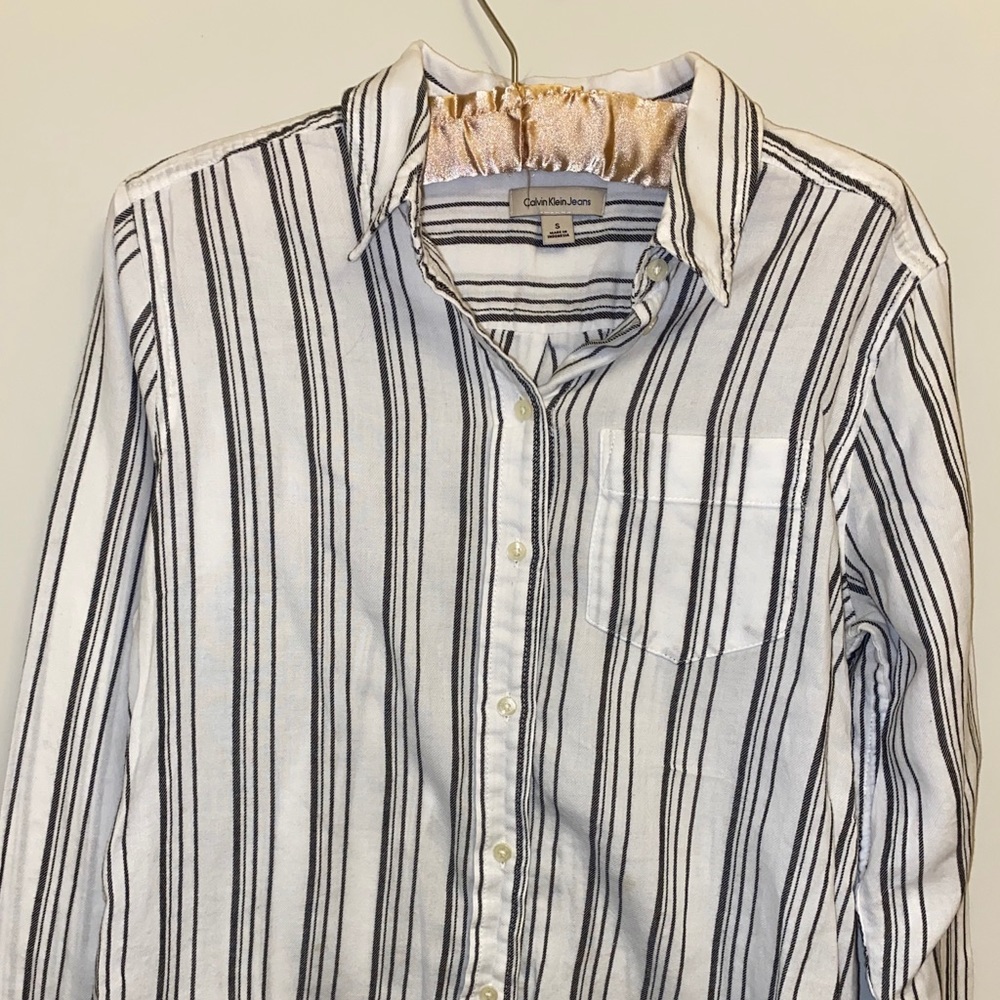 Calvin Klein Flannel Top